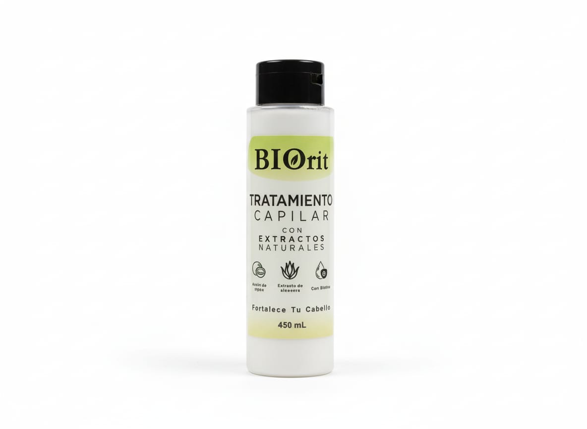 🌿 Tratamiento Capilar con extractos naturales - Blanco 450 ml