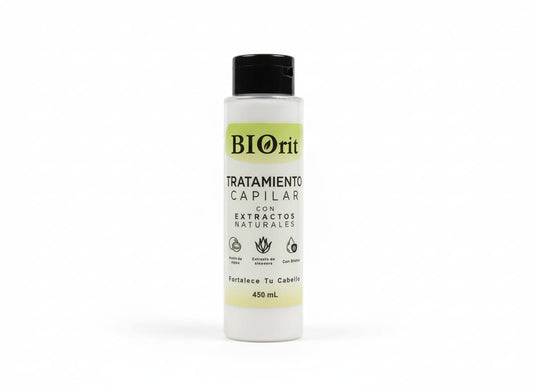 🌿 Tratamiento Capilar con extractos naturales - Blanco 450 ml