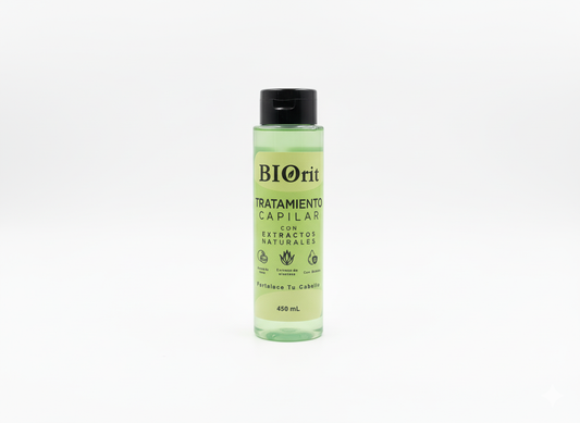🌿 Tratamiento Capilar con extractos naturales - Verde 450 ml